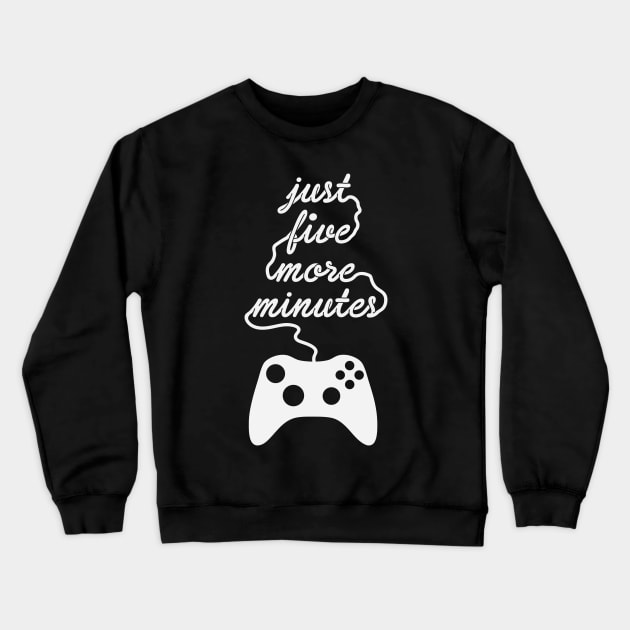 Just Five More Minutes Crewneck Sweatshirt by Venus Complete